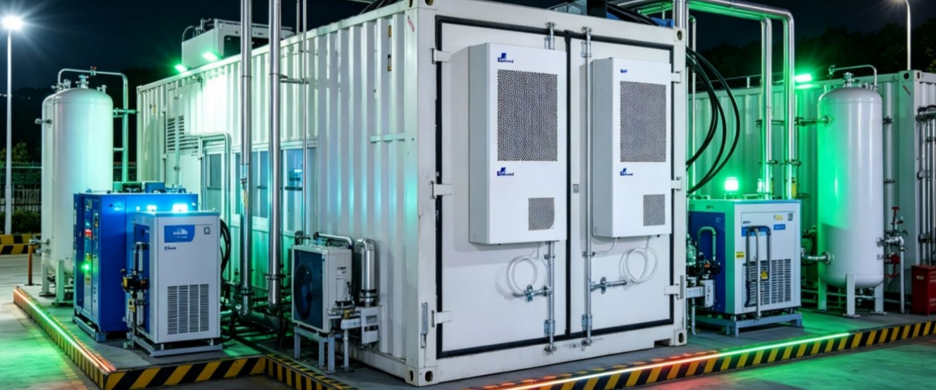 Hydrogen Fuel Cell Control Cabinet  Cooling