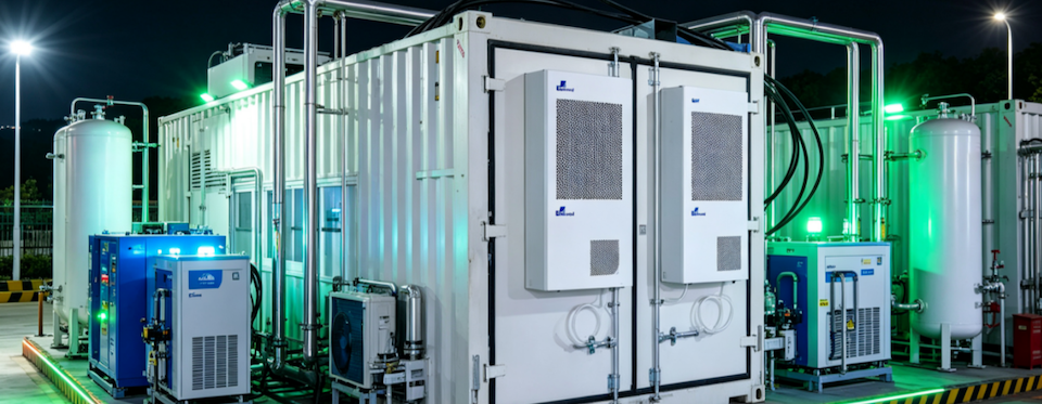 Outdoor cabinet air conditioner