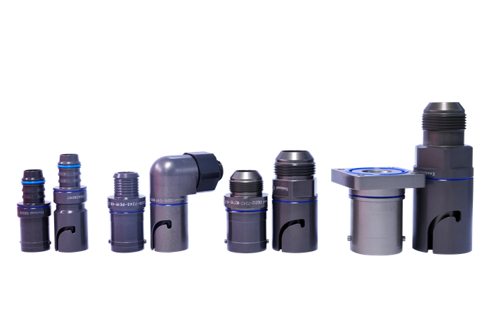CGS Series Envicool quick disconnects for liquid cooling applications Clamp-fastened design to enabl
